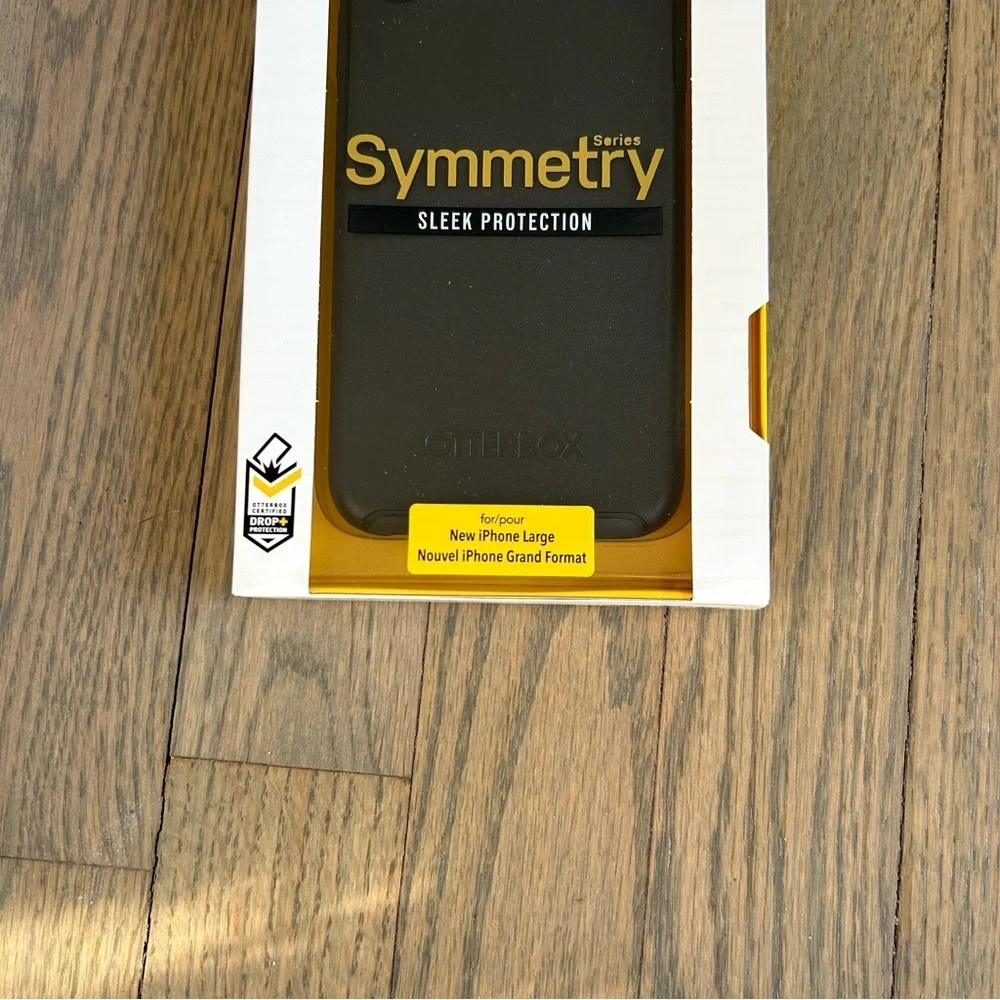 Otter box symmetry sleek protection iPhone large black case
